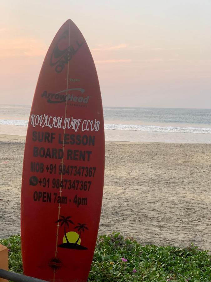 Buddha Beach Hotel Kovalam Bagian luar foto