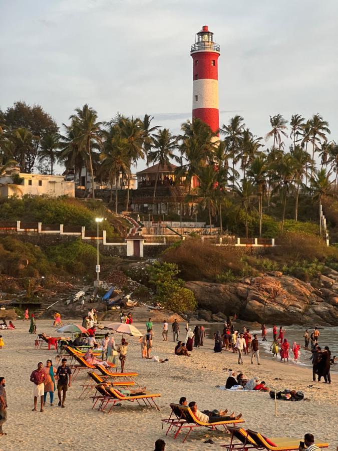Buddha Beach Hotel Kovalam Bagian luar foto